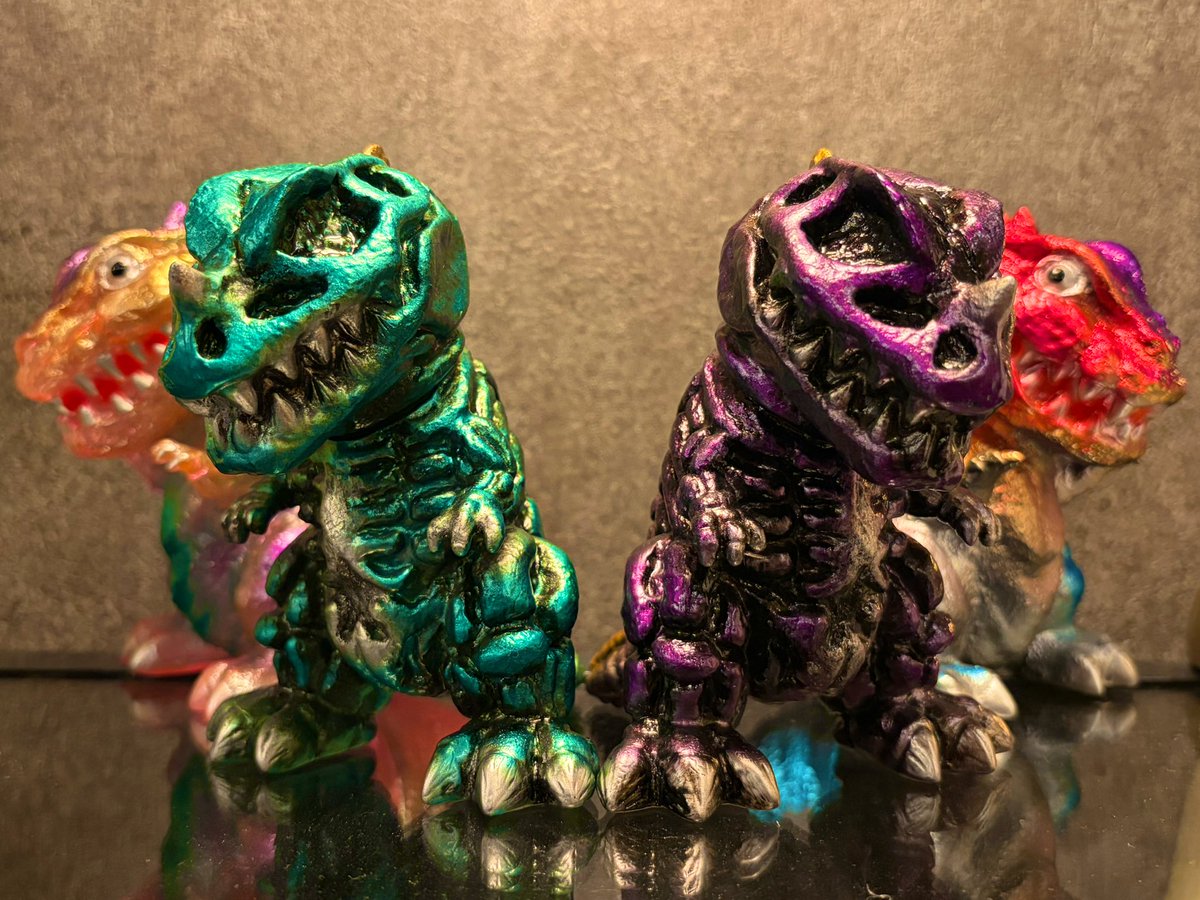 ドリームロケット SKELDON スケルドン③ one up.さんに寄ったら、グリーンメタリックのスケルドンがいたので