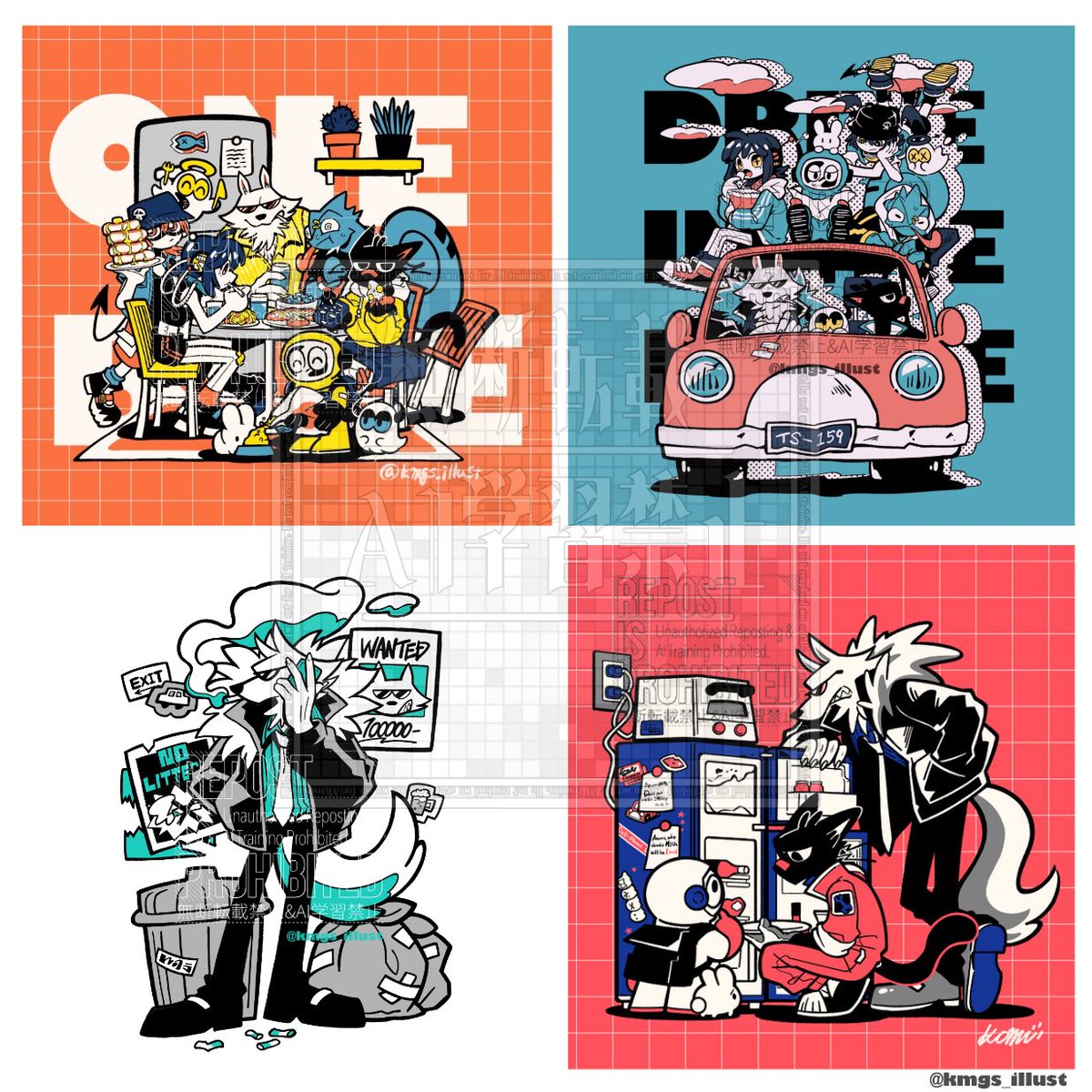 こむぎ@関西ｺﾐﾃｨｱ75 【M-23,24】 (@kmgs_illust) / Posts / X