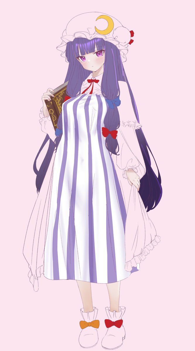 パチュリーチャレンジ1

苦手なパチェ練習
帽子の大きさが可愛くなるの決め手な気がする
あと限界まで線を細くして描いてみた いい感じ? 