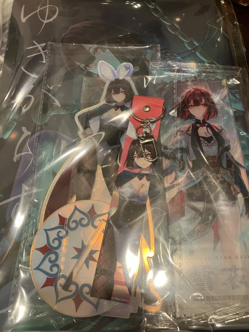 佐川で荷物送ったので戦利品は後日になるんだけどこれは一目惚れで衝動買いした雪衣グッズ 