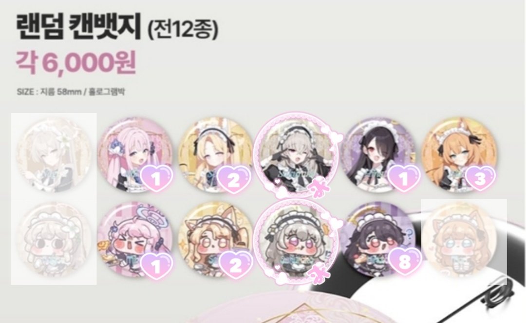 Mun_0343's tweet photo. 【交換】 ブルーアーカイブ ブルアカ 韓国コラボカフェ缶バッジ

(譲)  ミカ  セイア  ヒナタ  マリー
(求) サクラコ＞＞＞＞＞＞異種サクラコ
ヒナタSDのみ譲渡可能(定価➕送料➕代行費(数百円))

交換の場合 等身⇆等身   SD⇆SD  優先としてます

郵便のみ📮 
お気軽にお声掛け下さい🙌 https://t.co/FUn9rboI7t