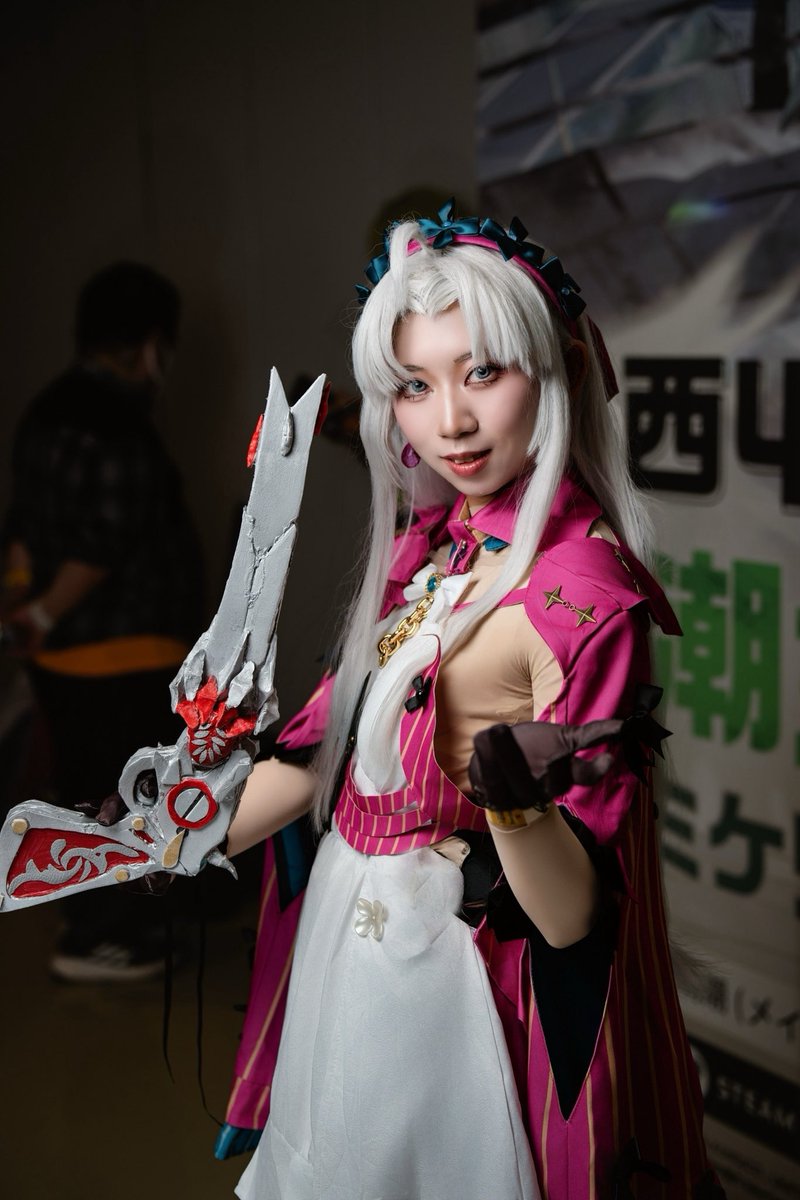 ご*ー様 鳴潮　カルロッタ　コスプレ UWOWO 鳴潮 コスプレ カルロッタ 衣装 ※ウィッグ 靴 追加可能 : 五次元