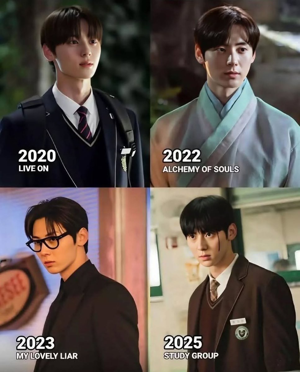 zblysse's tweet photo. The all-rounder served us with just four dramas and four iconic characters 😚 https://t.co/V0O41hJw6d