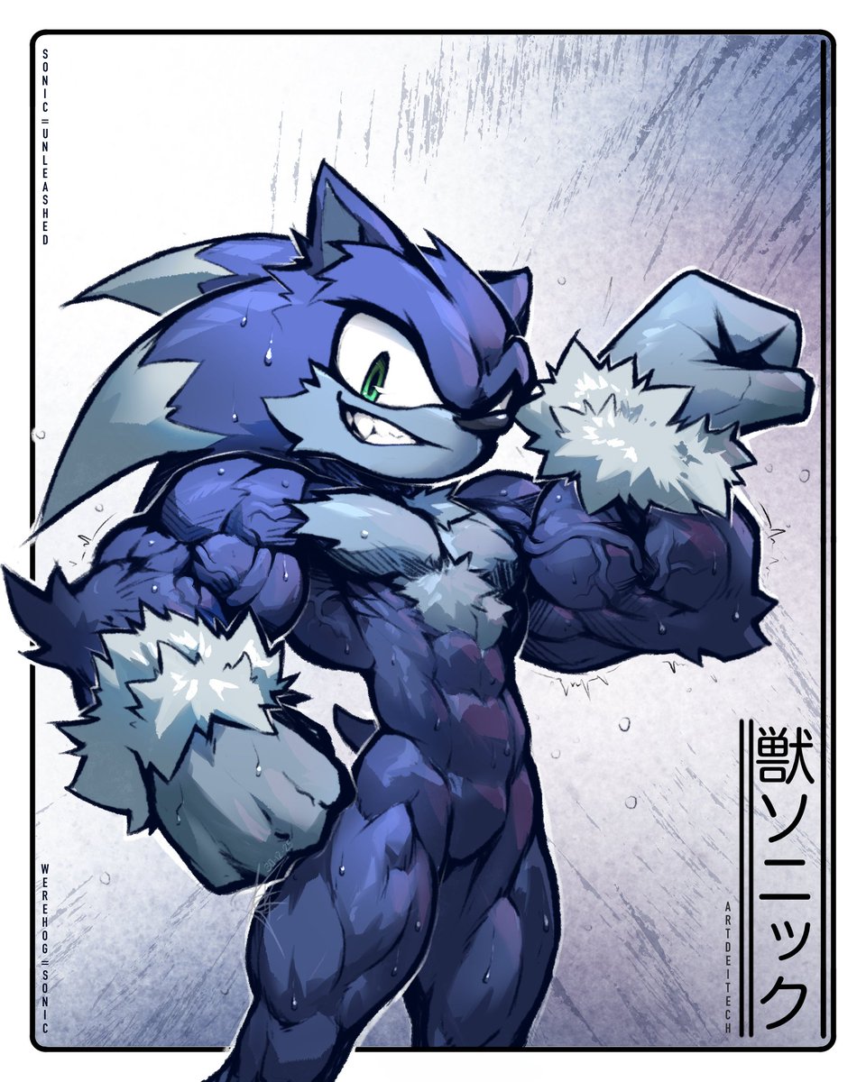 ArtDeiTech's tweet image. &amp;gt;&amp;gt; WΞRΞHOG
&amp;gt;&amp;gt; Sonic Unleashed fanart 🦔
#sonicfanart #SonicTheHedgehog