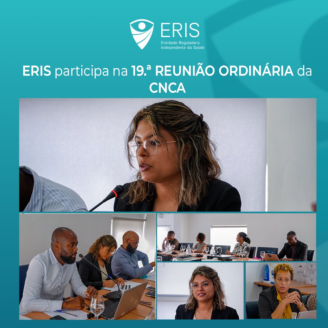 ERIS participa na 19.ª Reunião Ordinária da CNCA

Saiba mais em: eris.cv/index.php/noti…
#ERIS #CNCA #CodexAlimentarius #SegurançadosAlimentos