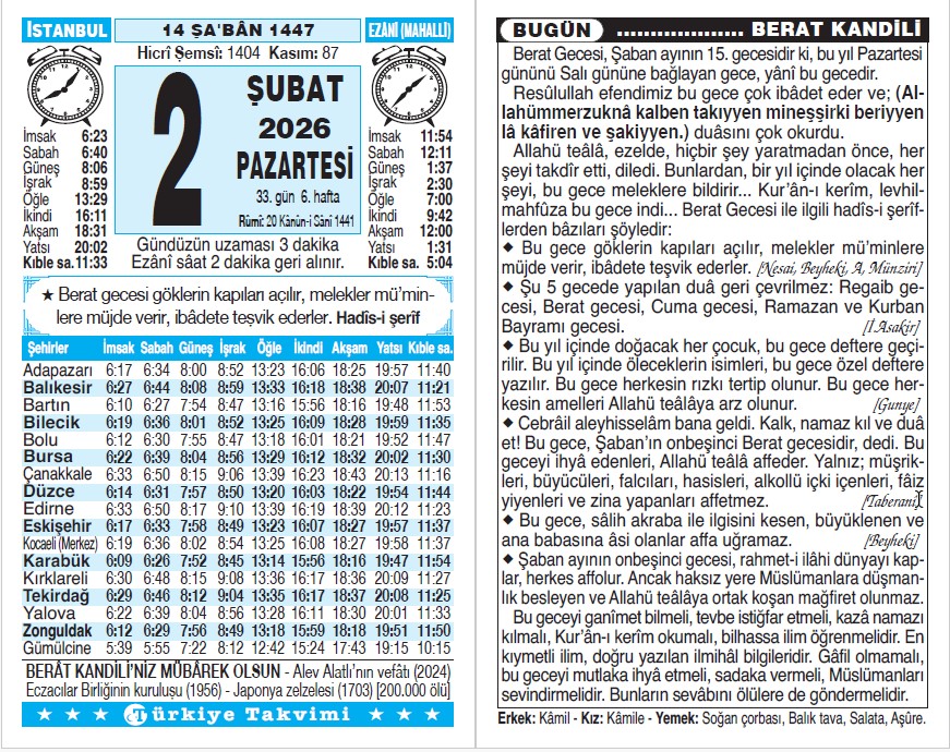 Turktakvim's tweet image. 