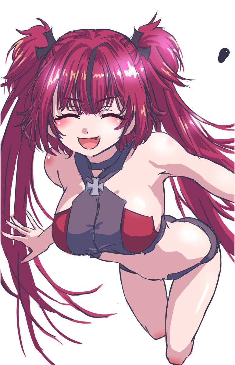 #アズレン 
#U1206
進水日おめでとう 
こいつ性格や言動が可愛らしいのにキッチリスタイルが良くて良き 