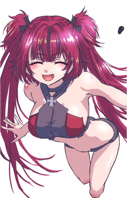 #アズレン 
#U1206
進水日おめでとう 
こいつ性格や言動が可愛らしいのにキッチリスタイルが良くて良き 