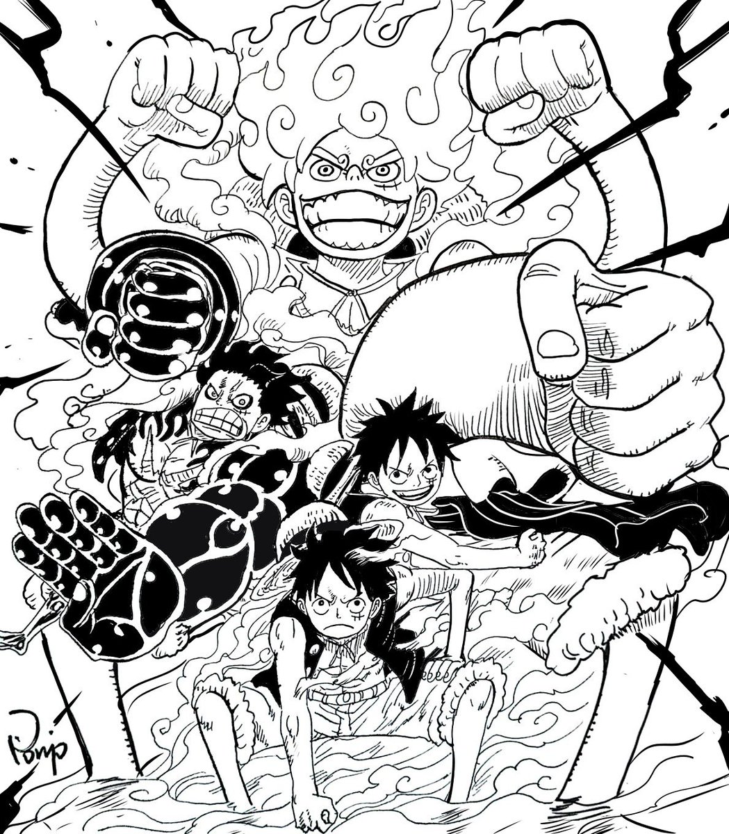 ギア2345
#ONEPIECE #ワンピース 
