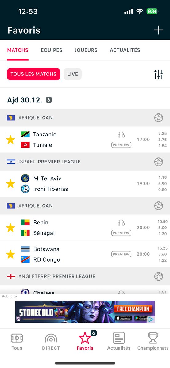 NOUVELLE JOURNEE DANS CETTE CAN

hier defaite seulement sur le mali

Rattrapage aujourdhui victoire assurée a 100% la journee est facile

Si tu veux encaisser viens ta juste a coiquer TICKET DEJA EN LIGNE  : t.me/+QFVfz2nIxsFkO… ❤️❤️