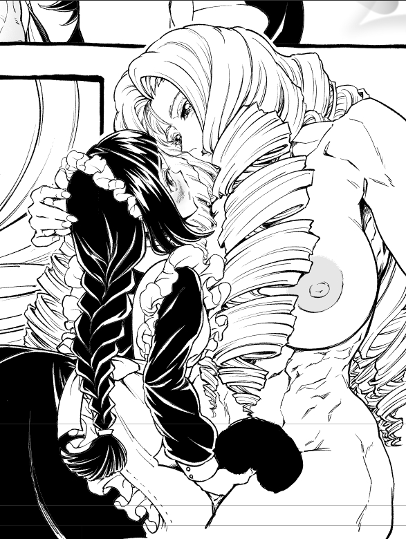 コピ本を酢昆布杉中(@kelp_suginaka)先生のとこ31日水曜東フ-02bに置かせていただいてます!酢昆布先生の漫画もエチなので見てみてください!

コミケ初出品ですが、僕はひたすらゴブリンを描き続ける奴隷労働に従事しているため参加できません! 