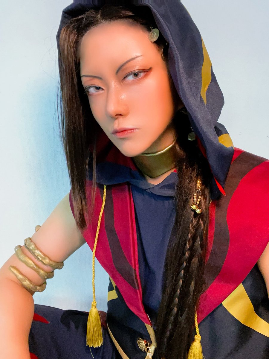 コス納めしてきました。
ヘビ年、🐍コスで始まったのでせっかくなら🐍で納めようかと！
いろいろ試させていただけて楽しかった！
ありがとうございました！