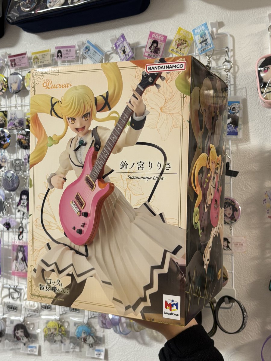 「りりさのフィギュア届いたーー 現物は写真以上に大迫力 この表情(別verも)、こ」|福田 宏@「ロックは淑女の嗜みでして」ヤングアニマル連載中です！のイラスト