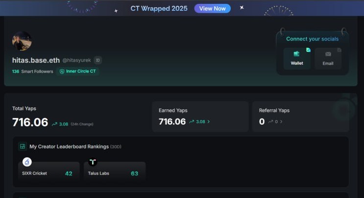 hitasyurek's tweet photo. Crypto taught me patience(by force)

BTW this 700 yaps feels amazing  

But..... I wonder how 1000 yaps feels like https://t.co/chB4nkFwmJ
