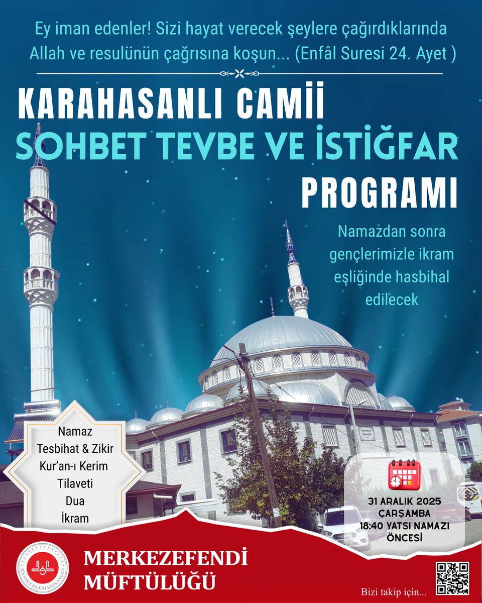 Merkezefendi Müftülüğü (@merkezefendimft) on Twitter photo 