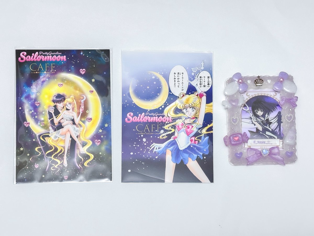 セーラームーン セーラームーンカフェ ポストカード FC ノベルティ