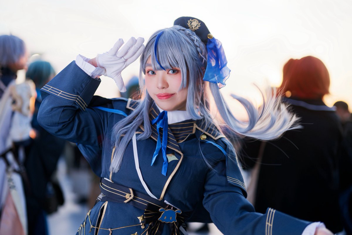 VTuber Weather Planet 雨海ルカ コスプレ ☔️🐬 #雨海ルカ#雨海ルカコスプレ#weatherplanet #cosplay#vtuber#