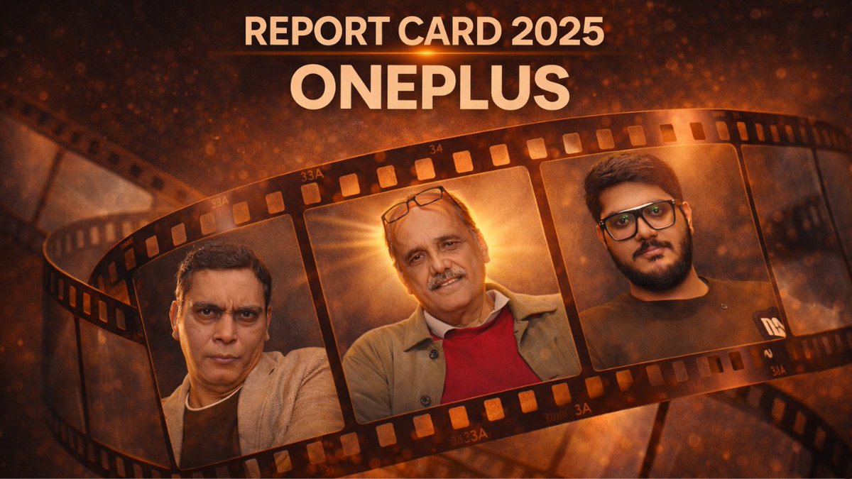 themobileindian's tweet photo. This Report Card 2025 takes a close look at OnePlus and how the brand has evolved over time. The video tracks OnePlus from its early positioning as a performance-focused smartphone maker to its current role in a crowded premium market. https://t.co/lZs1B4ud7m https://t.co/hPSrYzo2Y4