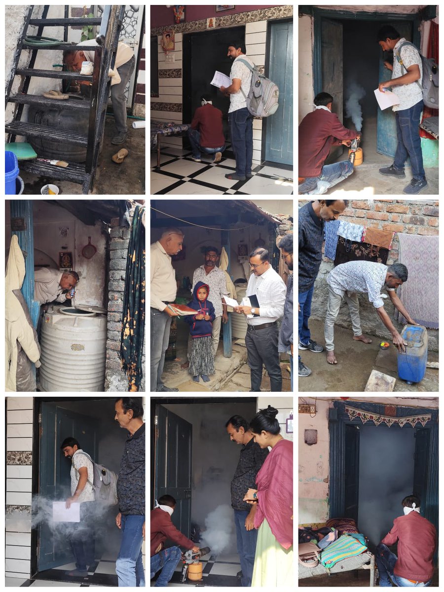 <a href="/CollectorAmr/">Collector & DM Amreli</a>
<a href="/ddoamreli/">DDO Amreli</a>
<a href="/Infoamreligog/">Info Amreli GoG</a>
<a href="/NHMGujarat/">NHM Gujarat</a>
@GujHFWDept
<a href="/OfficerIec/">IEC: SBCC cell-Gujarat</a> આજ રોજ રાજુલા અર્બન ના વડનગર વિસ્તાર માં ડેન્ગ્યુ પોઝીટીવ દર્દીની ગૃહ મુલાકાત લઇ આજુ બાજુ ના વિસ્તાર માં એન્ટિલાર્વલ કામગીરી, ફોગીંગ કામગીરી કરવામાં આવેલ તેમજ જિલ્લા આરોગ્ય ટીમ દ્વારા મુલાકાત કરવામાં આવેલ