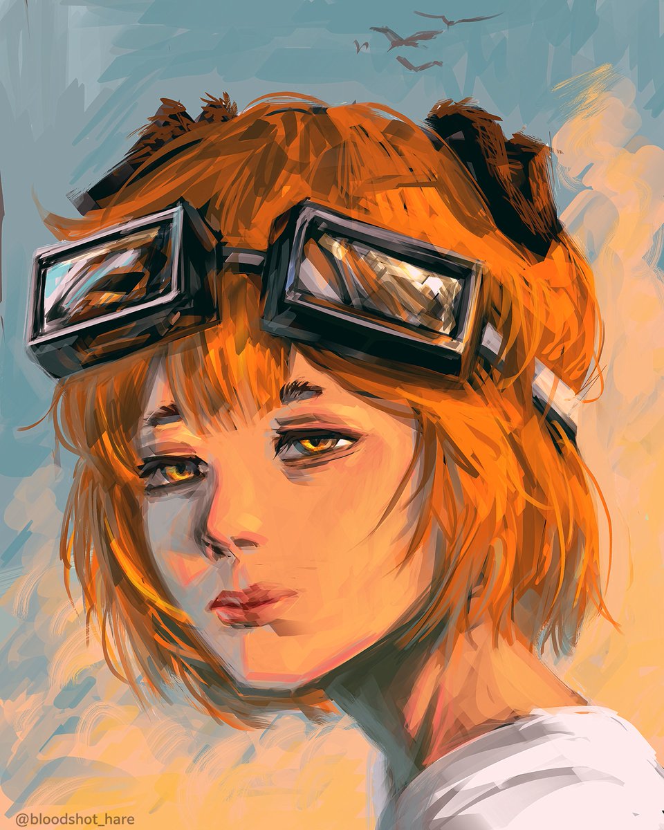 bloodshot_hare's tweet image. Art for the 5th day of Christmas, @atom_zu's OC🎄☃️