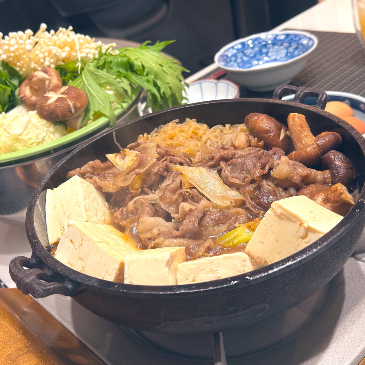 すき焼きホームパーティー🥩