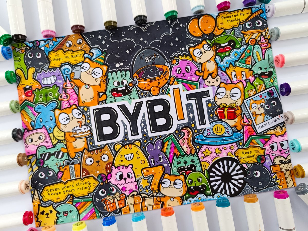 Mantle_Official @Bybit_Official @MantleIntern_ A colorful doodle