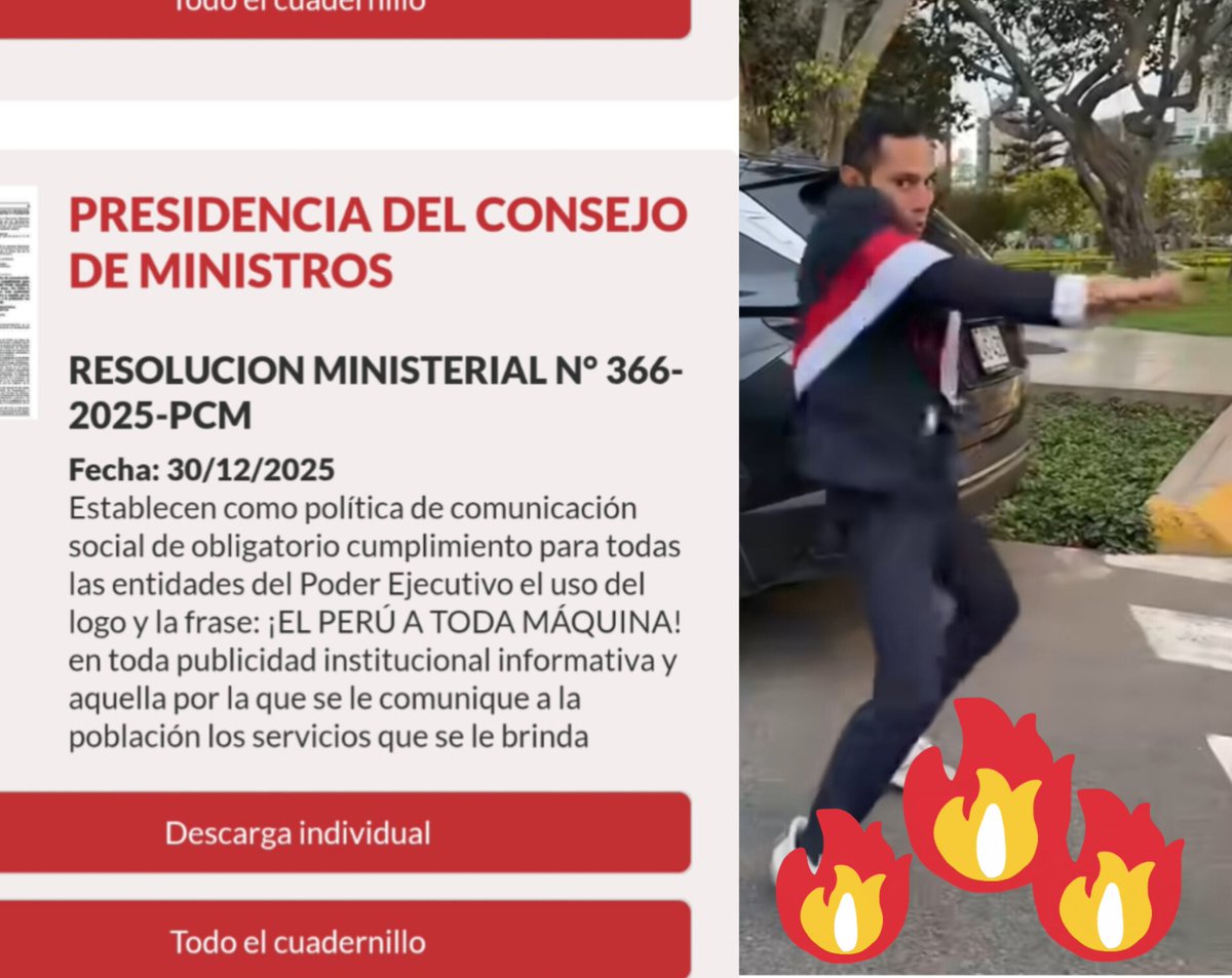 ¡El Perú a toda máquina!
<a href="/pcmperu/">Consejo de Ministros</a>