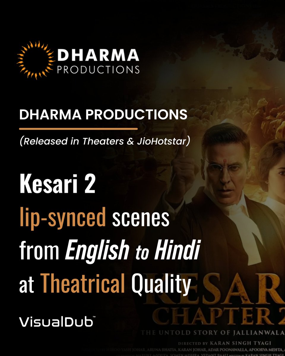 VisualDub.ai tweet media