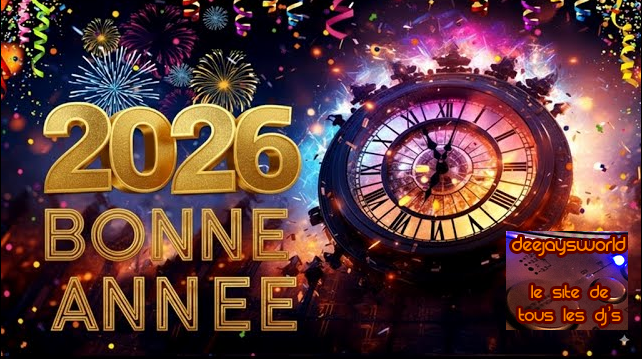 Deejaysworld's tweet photo. Deejaysworld Vous souhaitent une Bonne Année 2026 avec plein de bonnes musiques des DJ'S de la Communauté Deejaysworld 🎉🎉🎉🙂
https://t.co/VTVbe6RVE3 https://t.co/dUQJMZ2NvL