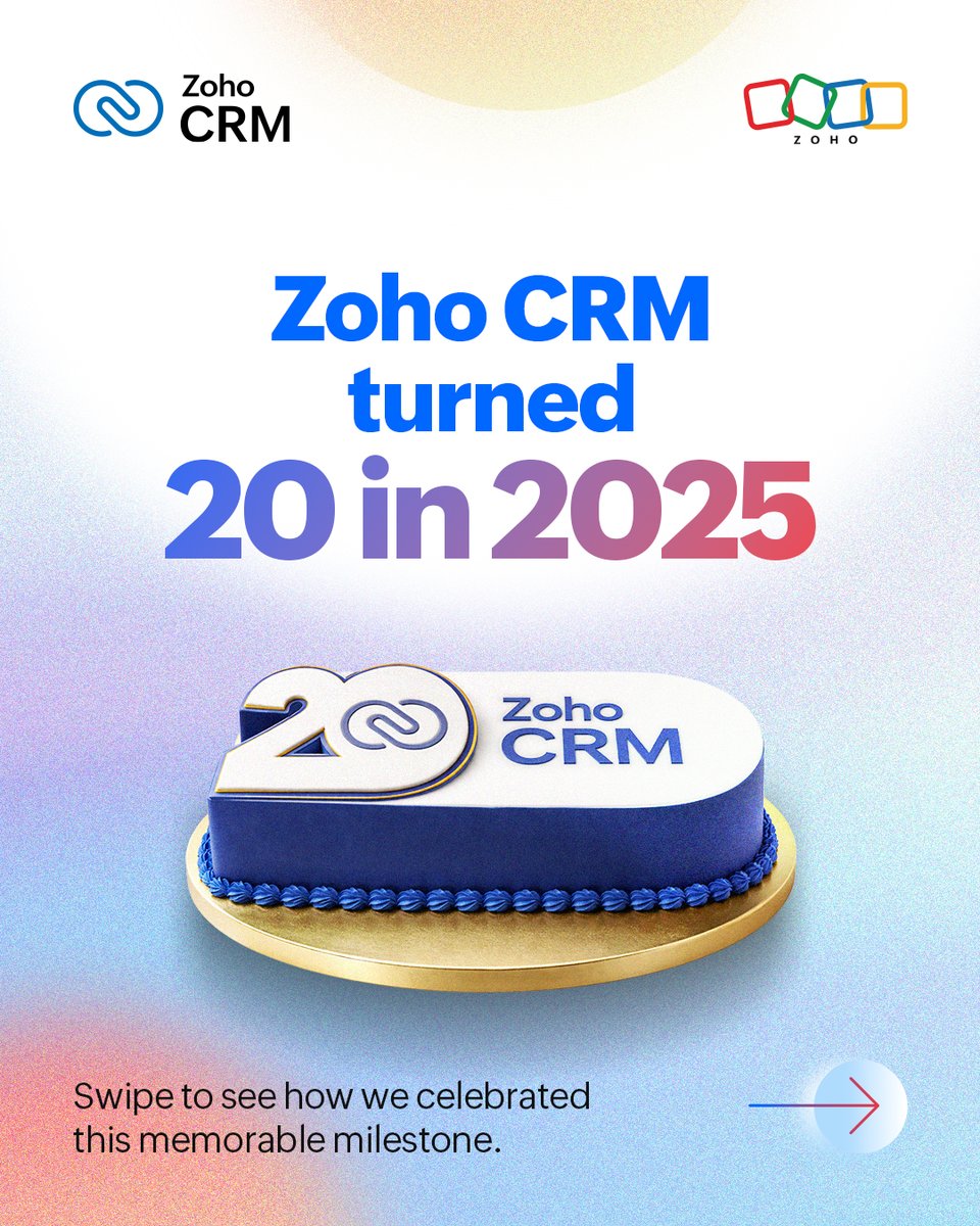 Zoho CRM tweet media