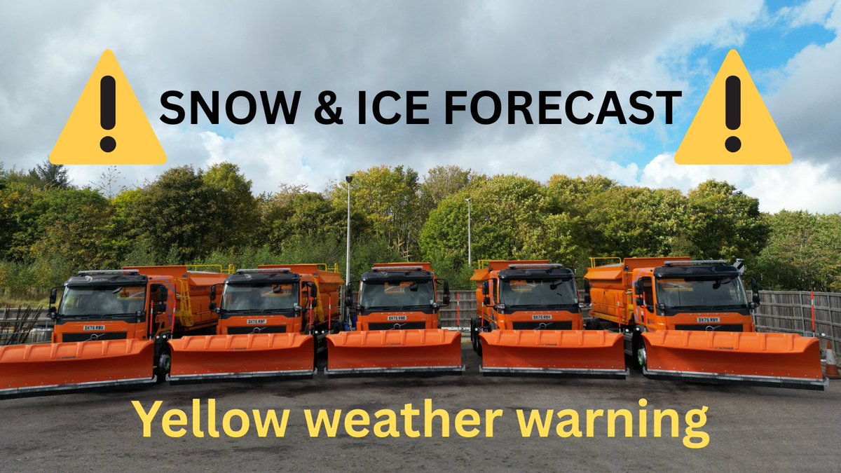 ARL_AWPR's tweet photo. ⚠️Yellow Weather Warning ⚠️

The @metoffice have issued a yellow weather warning for Snow &amp; Ice affecting the North of Scotland, including the AWPR. 

The warning is in place from 0600hrs on the 1st of January and remains in place until 23:59 Friday the 2nd. 

#Drivetoconditions https://t.co/mVlFzGFfCV