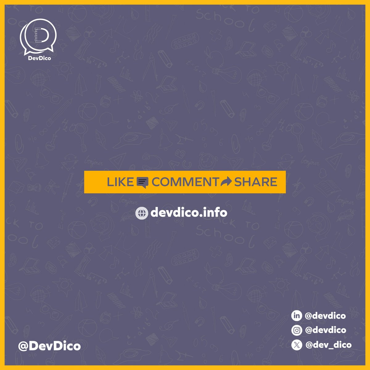 Devdico tweet media