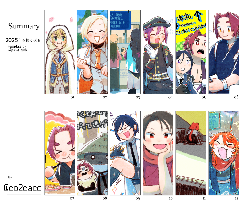 今年もたくさん見ていただきありがとうございました!
#2025年を振り返る 
https://t.co/1wf1c4AIlw 