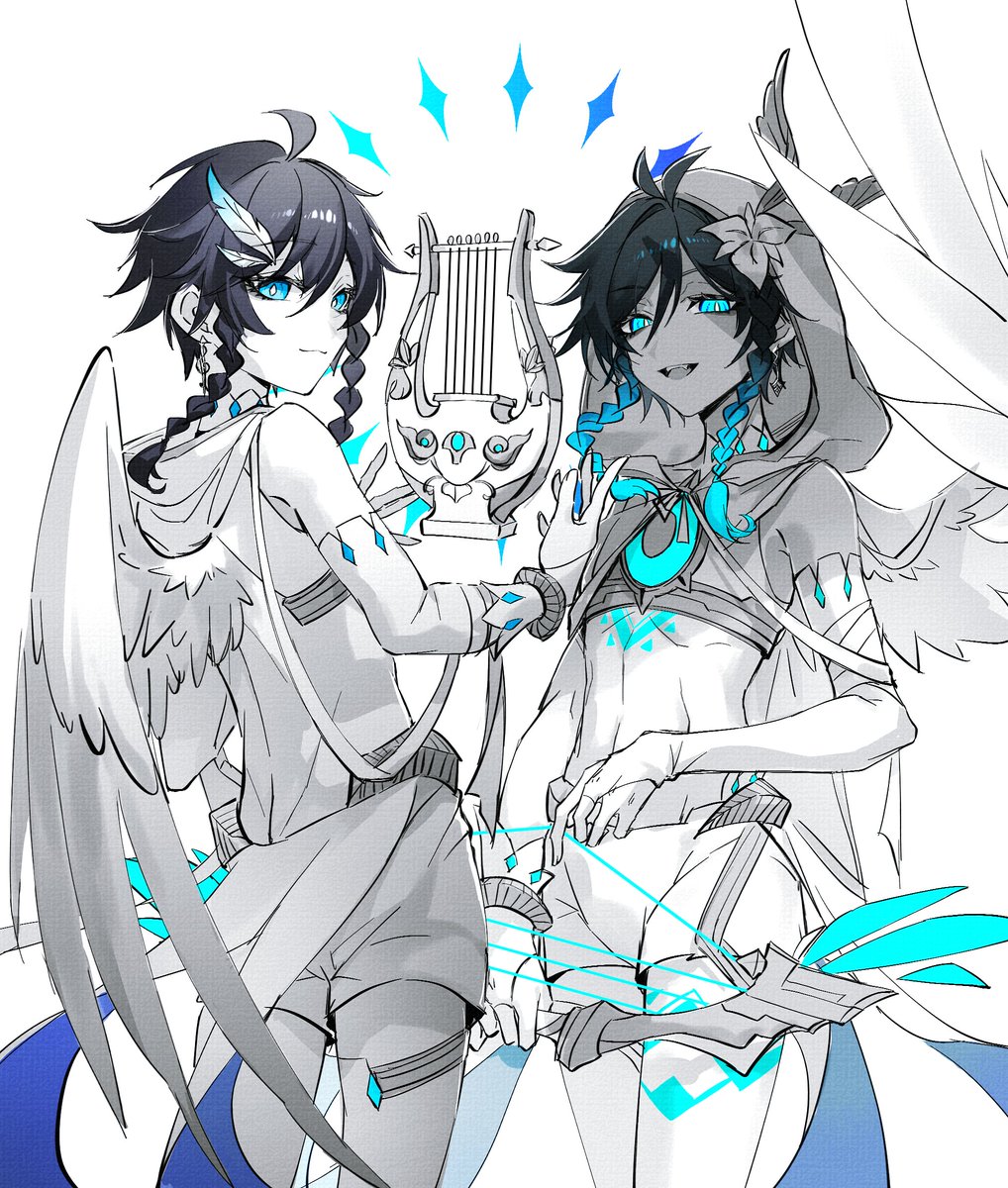 muxi297's tweet image. #温迪 #Venti #ウェンティ #namelessbard  #原神 #GenshinImpact