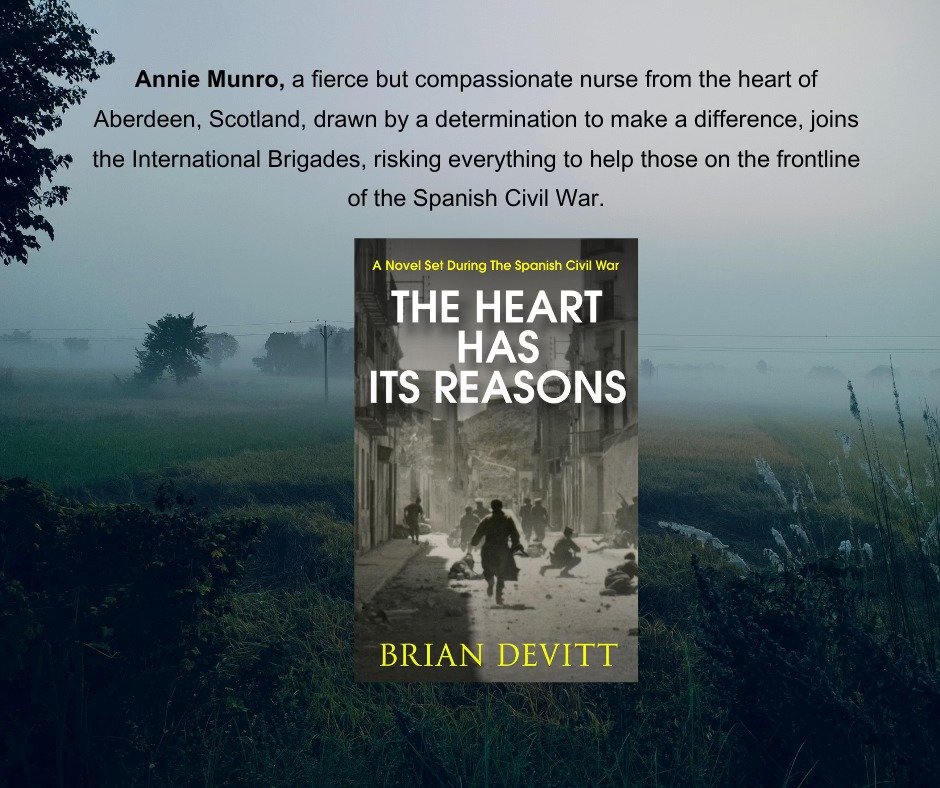 bdevitt55's tweet image. Celebrate the story of a strong woman who sacrificed everything for what was right in the new historical fiction novel:
 The Heart Has Its Reasons. 
Available for Kindle on Amazon: amazon.com/dp/B0G34WYPN7

#strongwomen #WomenEmpowerment #HistoricalFiction #InternationalBrigades