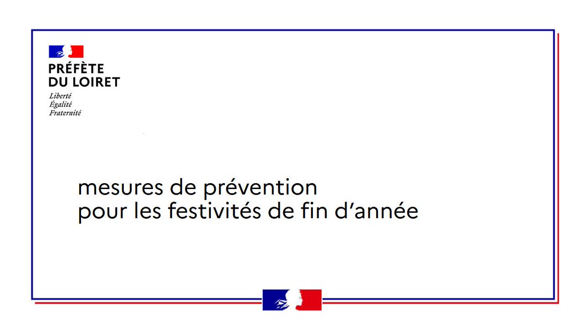 ➡l’achat, le transport de carburant en jerrycans

➡la vente et l'usage d'artifices de divertissement (hors professionnels)

📆 sont également interdits du 27 décembre 2025 à 18h au 2 janvier 2026 à 8h

👉 arrêté : urlr.me/qxQmZC