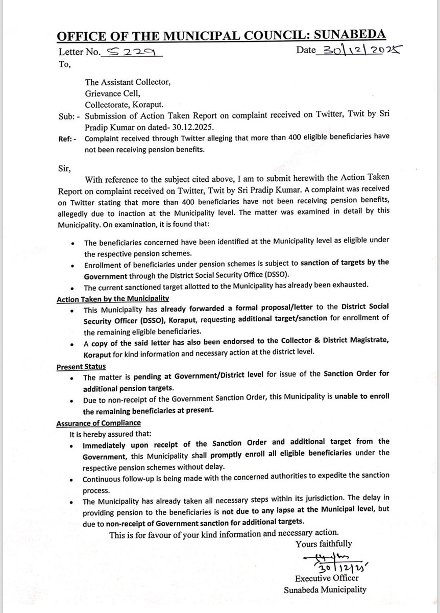 sunabedamunicipality tweet media