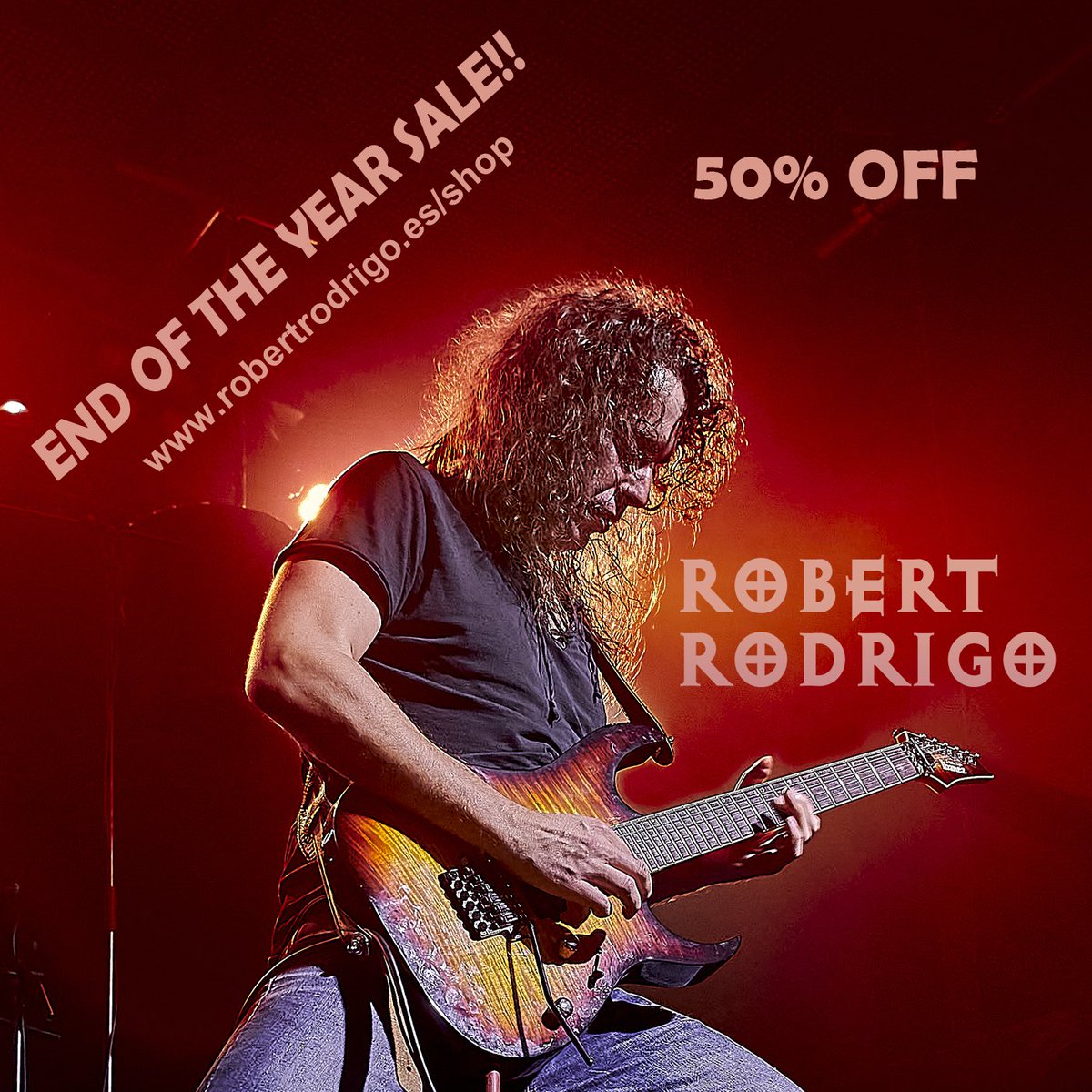 🔥Venta fin de año, todos mis álbumes físicos al 50% de descuento desde hoy!!🔥
robertrodrigo.es/shop

🔥End of the year sale, 50% off in all my physical music. Sale starting now!!🔥
robertrodrigo.es/shop
#endoftheyear #musica #guitarist #PHYSICALALBUM