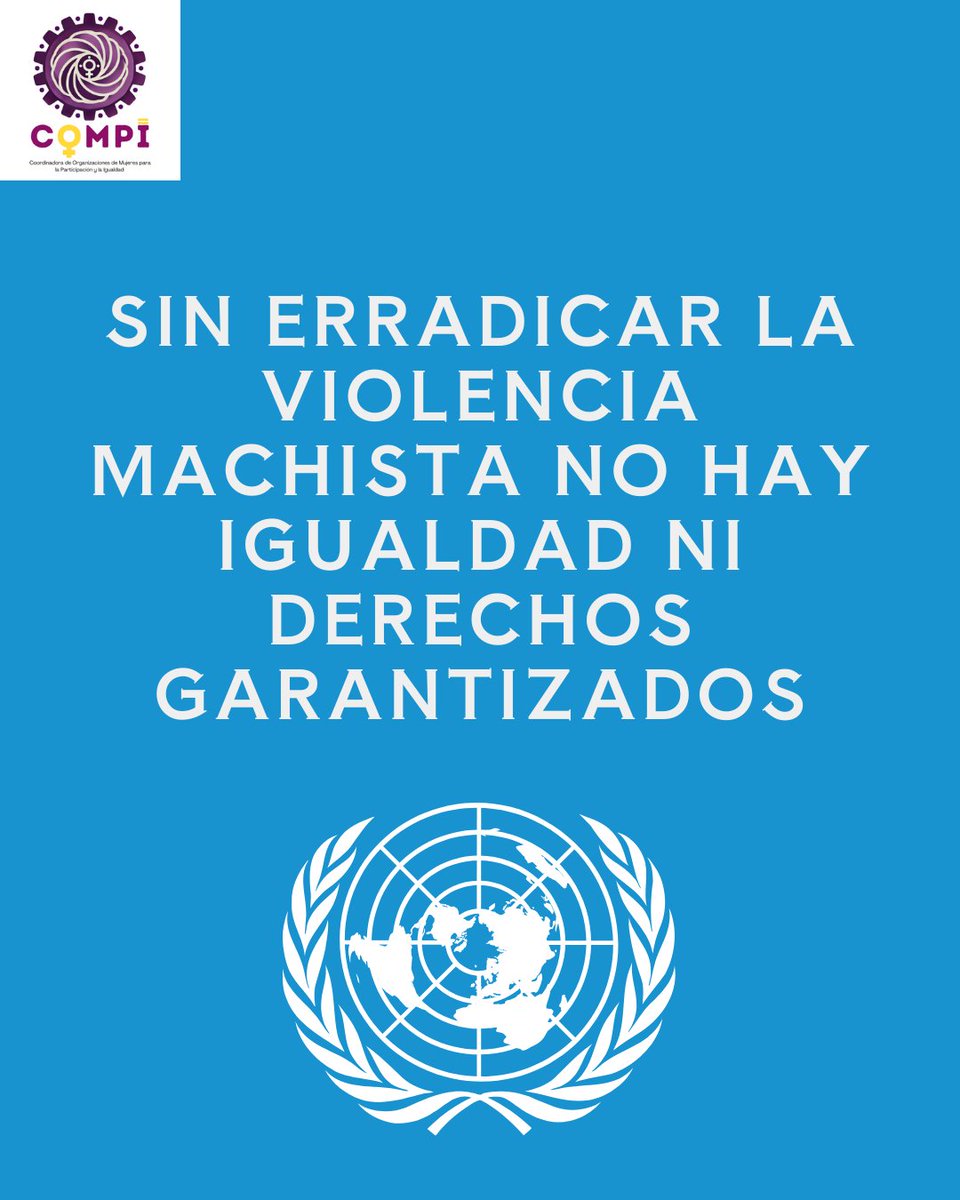 CoordinaCOMPI's tweet image. Por primera vez, la Comisión sobre la Condición Jurídica y Social de la Mujer (CSW) incluirá una reunión anual de alto nivel. La primera revisión temática se enfocará en la violencia contra mujeres y niñas en #CSW70.

#COMPI #DerechosDeLasMujeres #ViolenciaMachista #Beijing30