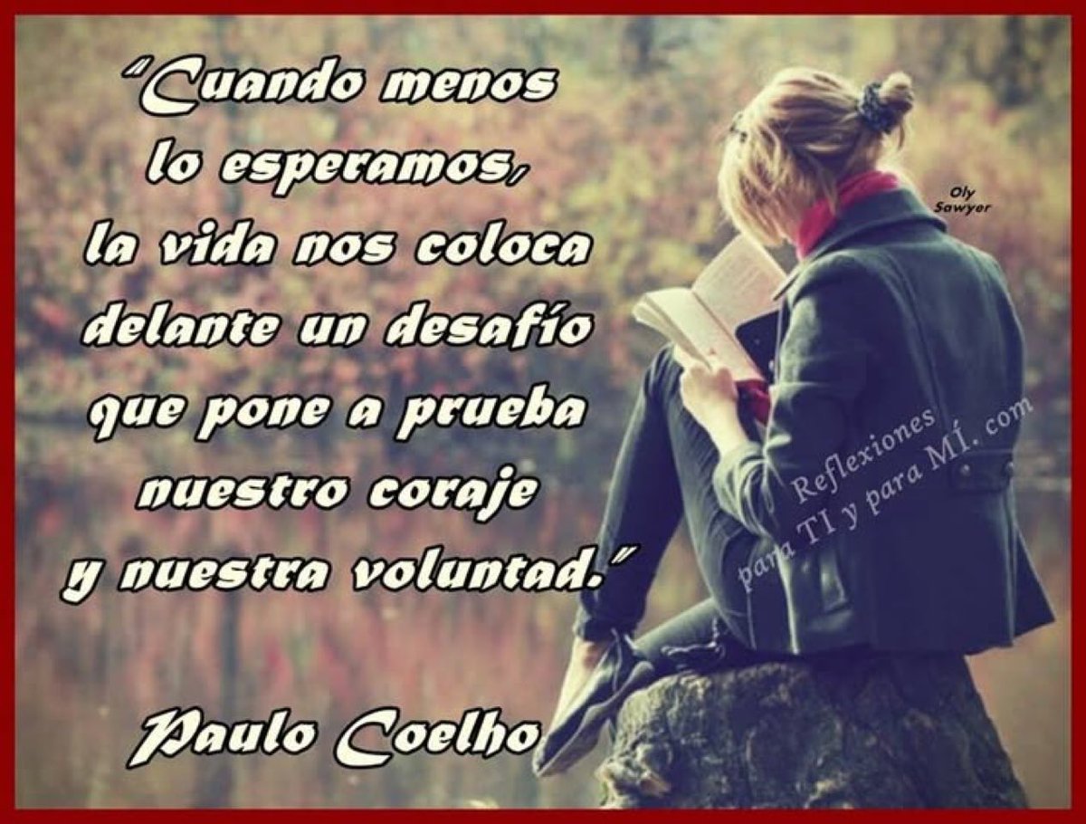 Cuando nos resistimos a cambiar y no queremos movernos de nuestro espacio conocido, la vida se encarga de darnos el empujón y nos lanza a nuevas experiencias.