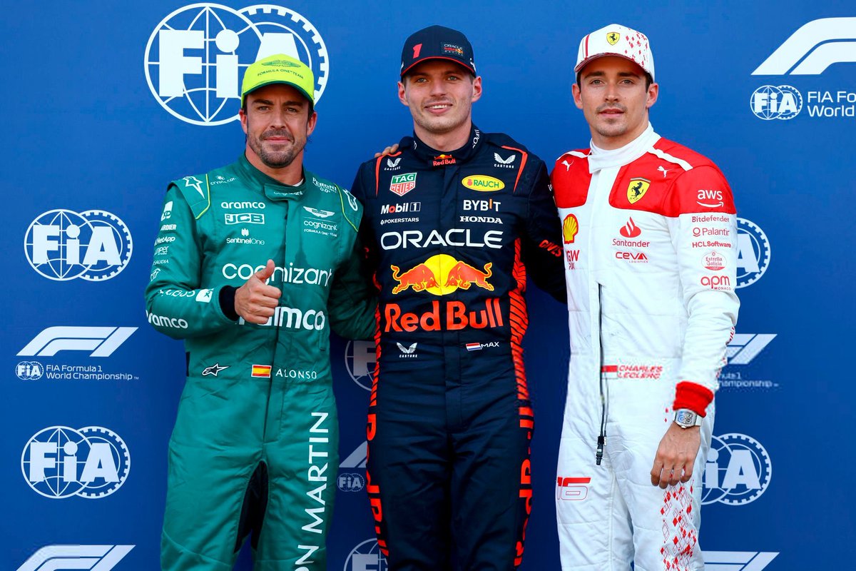 🚨 Clasificación de pilotos si tuvieran el mismo coche:

🥇 Verstappen
🥈 Leclerc (+0.237)
🥉 ALONSO 🇪🇸 (+0.286)

4 - Russell (+0.301)
5 - Norris (+0.305)
6 - SAINZ 🇪🇸 (+0.328)
7 - Piastri (+0.352)
8 - Hamilton (+0.479)
9 - Albon (+0.484)
10 - Hulkenberg (+0.538)

11 - Antonelli