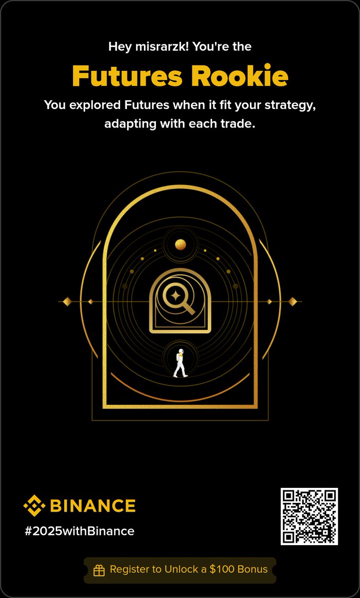 ProfessorZkm's tweet photo. Start your crypto story with the @Binance Year in Review and share your highlights! #2025withBinance.

👉 Sign up with my link and get 100 USD rewards! https://t.co/YuNBwqMJIE https://t.co/wUvzACucXL