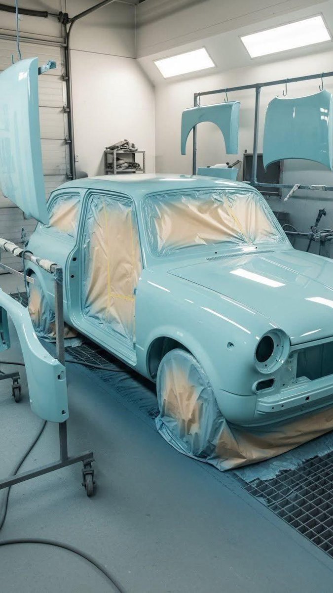 “My husband just finished this paint job and he made me promise to share it because the people he showed it to ignored him or brushed it off.

Here's why this matters. Seven years of severe depression where I watched the man I married disappear completely. Couldn't get out of bed