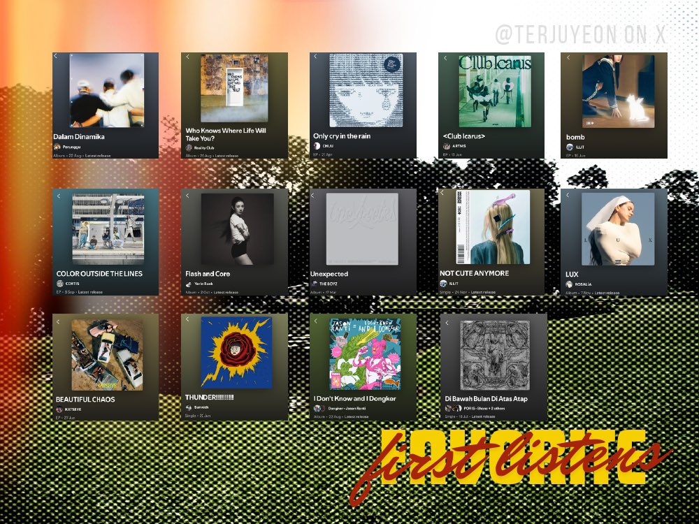 TERJUYEON's tweet image. 2025 wrapped in media ⭐️