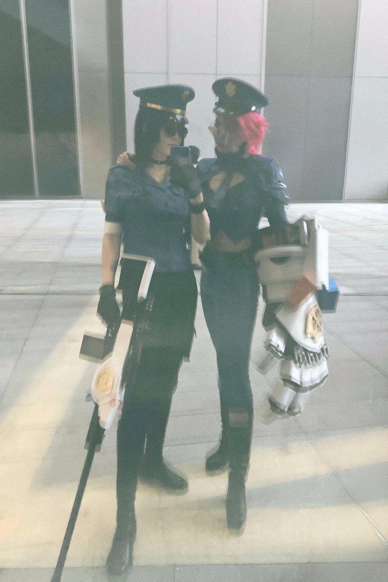 Expecto20's tweet image. cP31&amp;amp;CP32
竹师傅明年要去留学啦我俩能拍凯蔚的机会不多了大家且看且珍惜🥲
#Caitvi #arcane