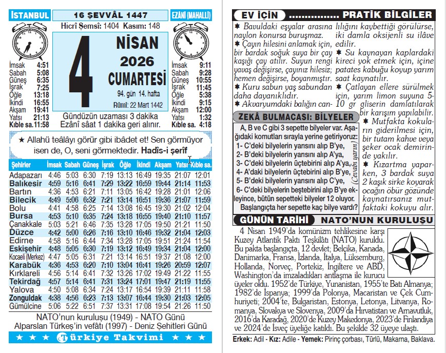 Türkiye Takvimi (@turktakvim) on Twitter photo 