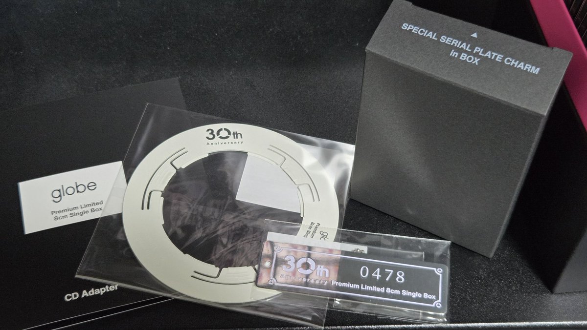 数量限定globe Premium Limited 8cm Single BOX 写真多めでお届け！ globe「Premium Limited 8cm Single BOX」を開封し