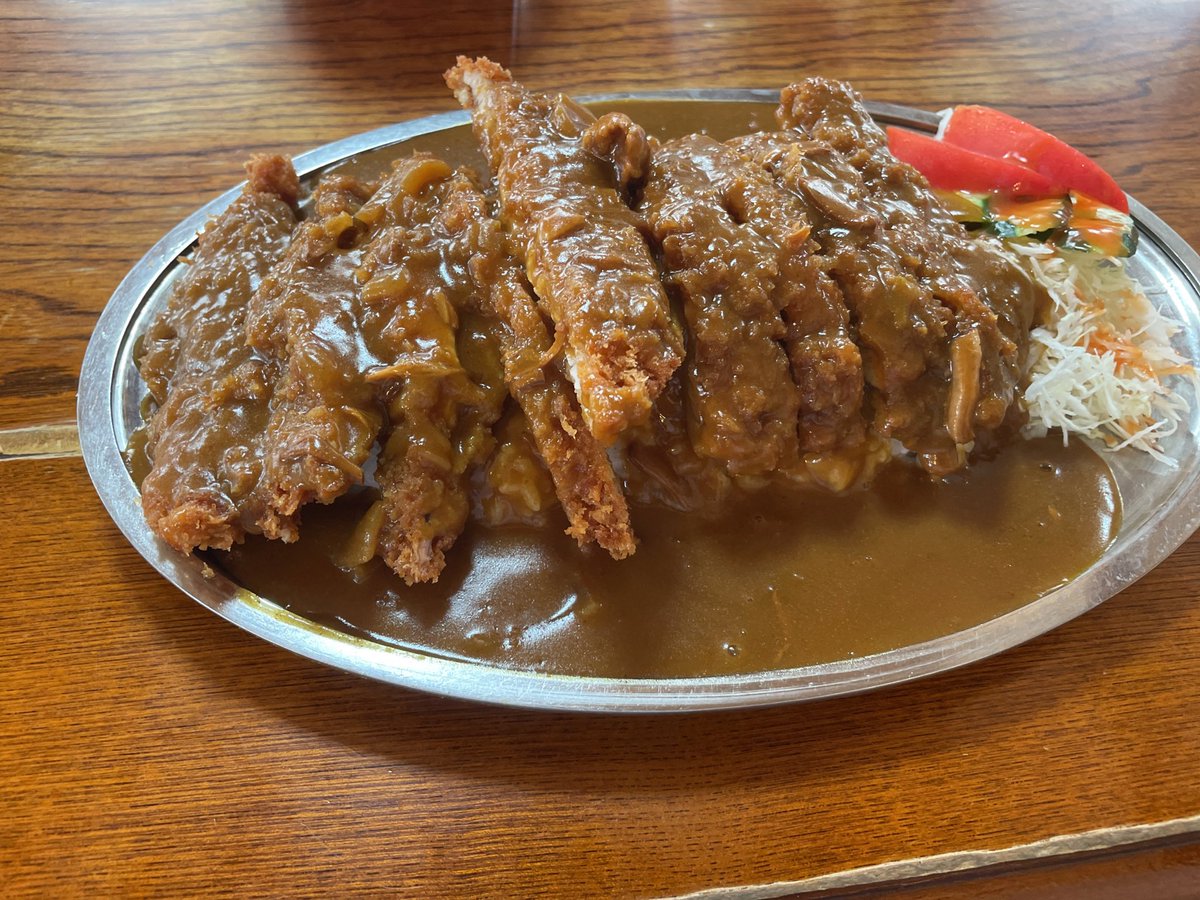オモウマい店で出てきたカツカレー
食べたことあったわ