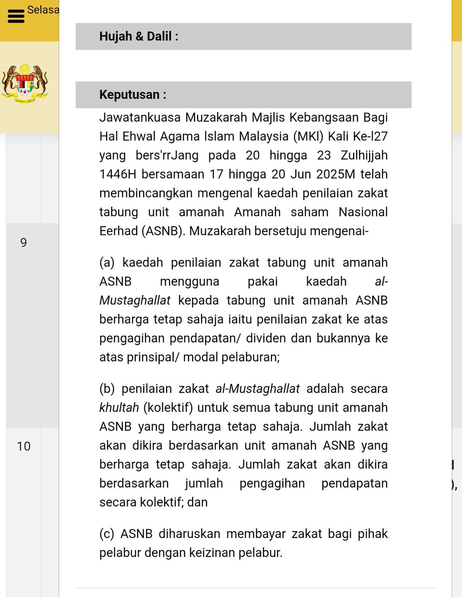 cikgu_amy's tweet photo. Assalamualaikum WBT Alfadhil Tan Sri, mohon pencerahan adakah bermula tahun ini pengiraan zakat ASB (2.75% x jumlah dividen) sahaja atau masih kekal (2.5% x jumlah pelaburan dan dividen). Jzkk. https://t.co/j8FPGkeSxm