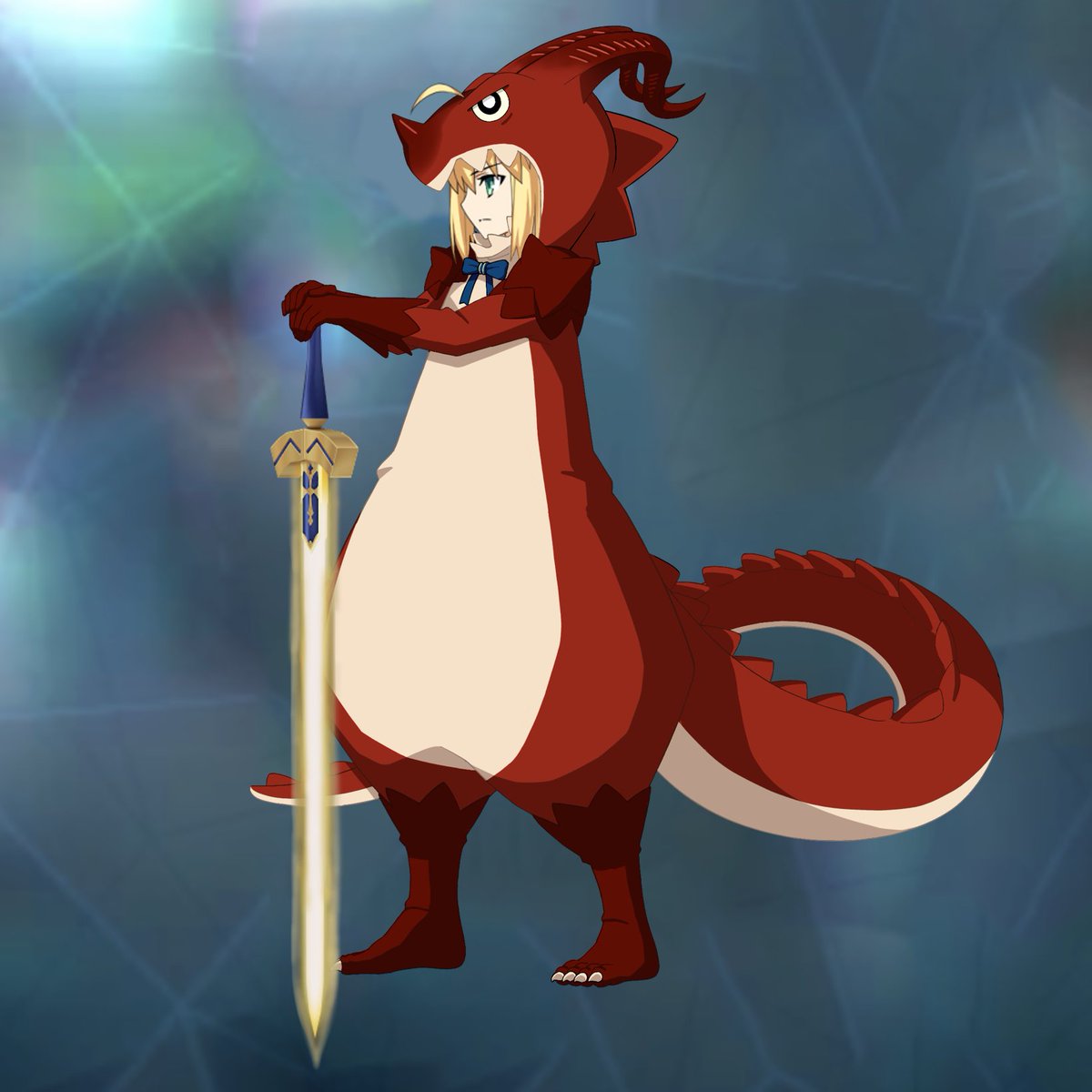 Artoria Pendragon Capsule Saber Dragon outfit

It's almost the end of the year so I'll drop this here. Regarding what's going on in this site, I wish y'all good luck
#FGO